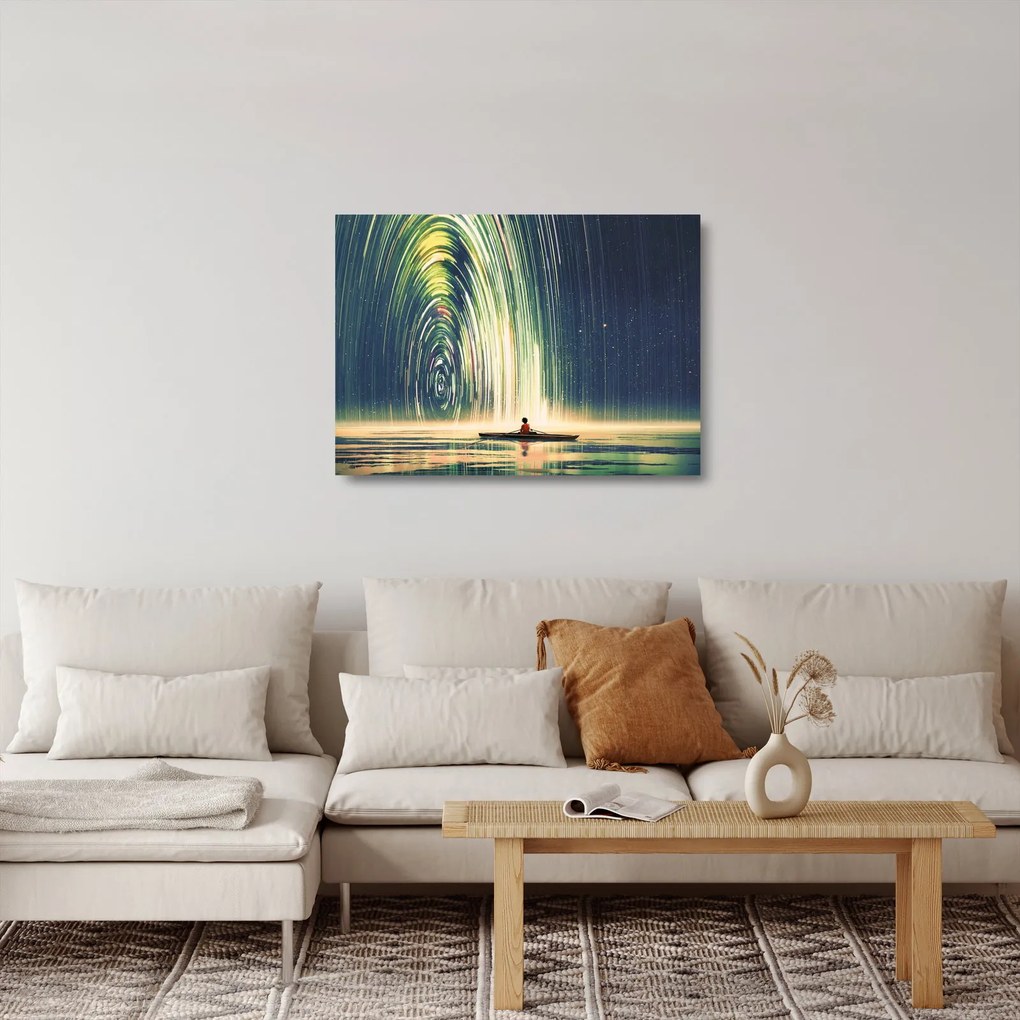Kép - Az univerzum közepe (üvegen) (70x50 cm)