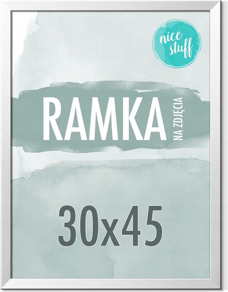 Képkeret 30x45 Képkeret 30x45 Képkeret Ezüst Mdf 45x30