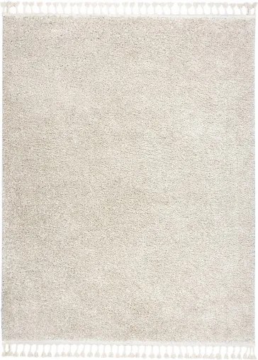 Krémszínű Shaggy Szőnyeg, Téglalap Alakú, 100 x 300 cm