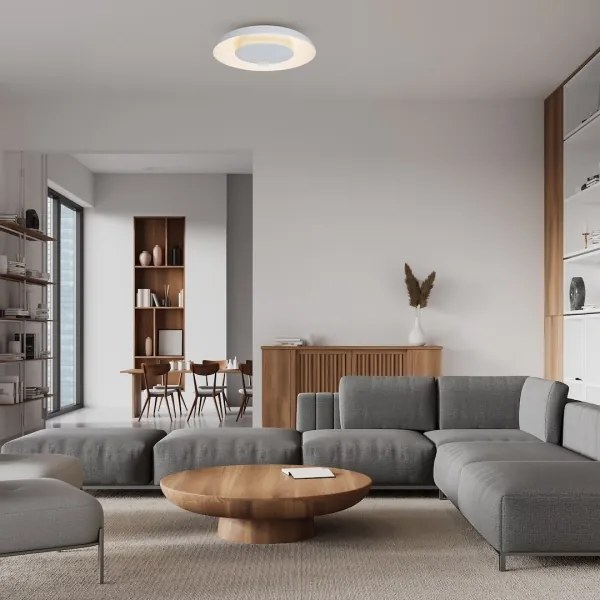 LED mennyezeti lámpatest PIATTINO LED/30W/230V 3000/4000/6000K átm. 40 cm fehér