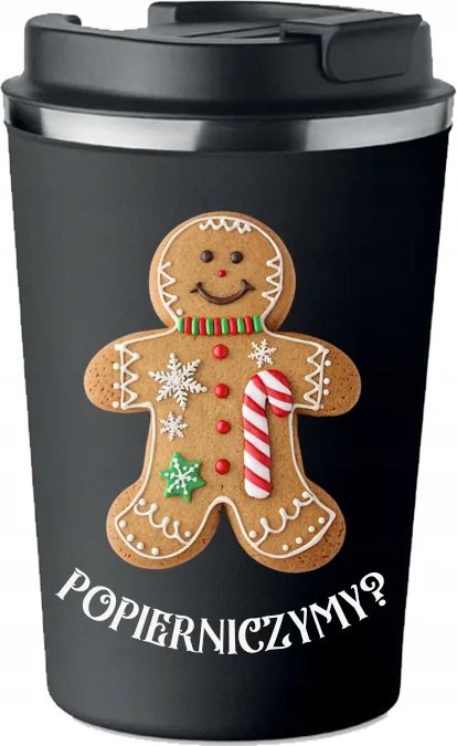 Thermo bögre karácsonyi ajándék Mézeskalács vicces tél