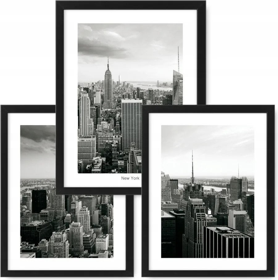 New York 33x43 x 3 kép poszter, ikea keret #54