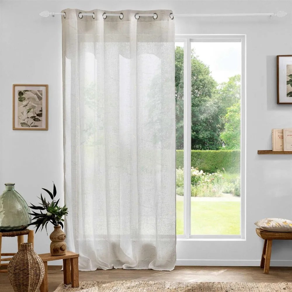 Bézs fényáteresztő függöny 140x240 cm Marius – douceur d'intérieur