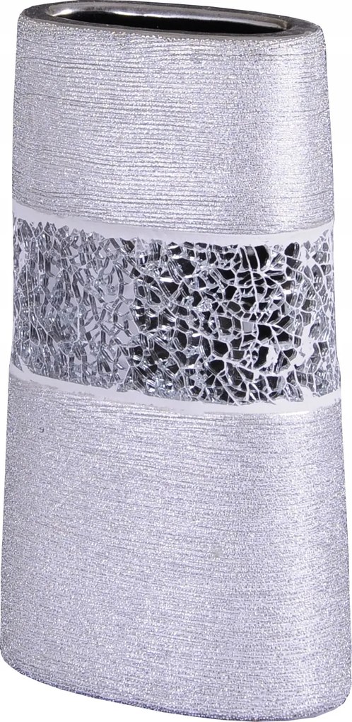 Váza Kerámia Ezüst Ajándék Gw