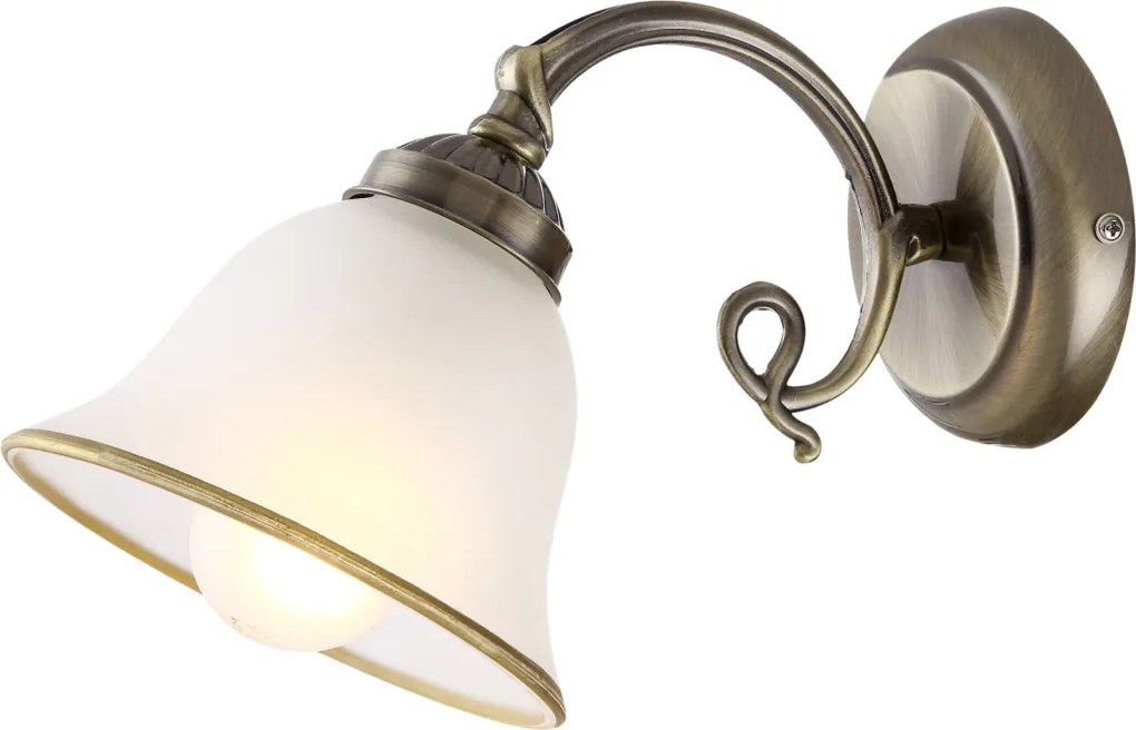 Fali Lámpa Antik bronz ODIN GLOBO-60208W