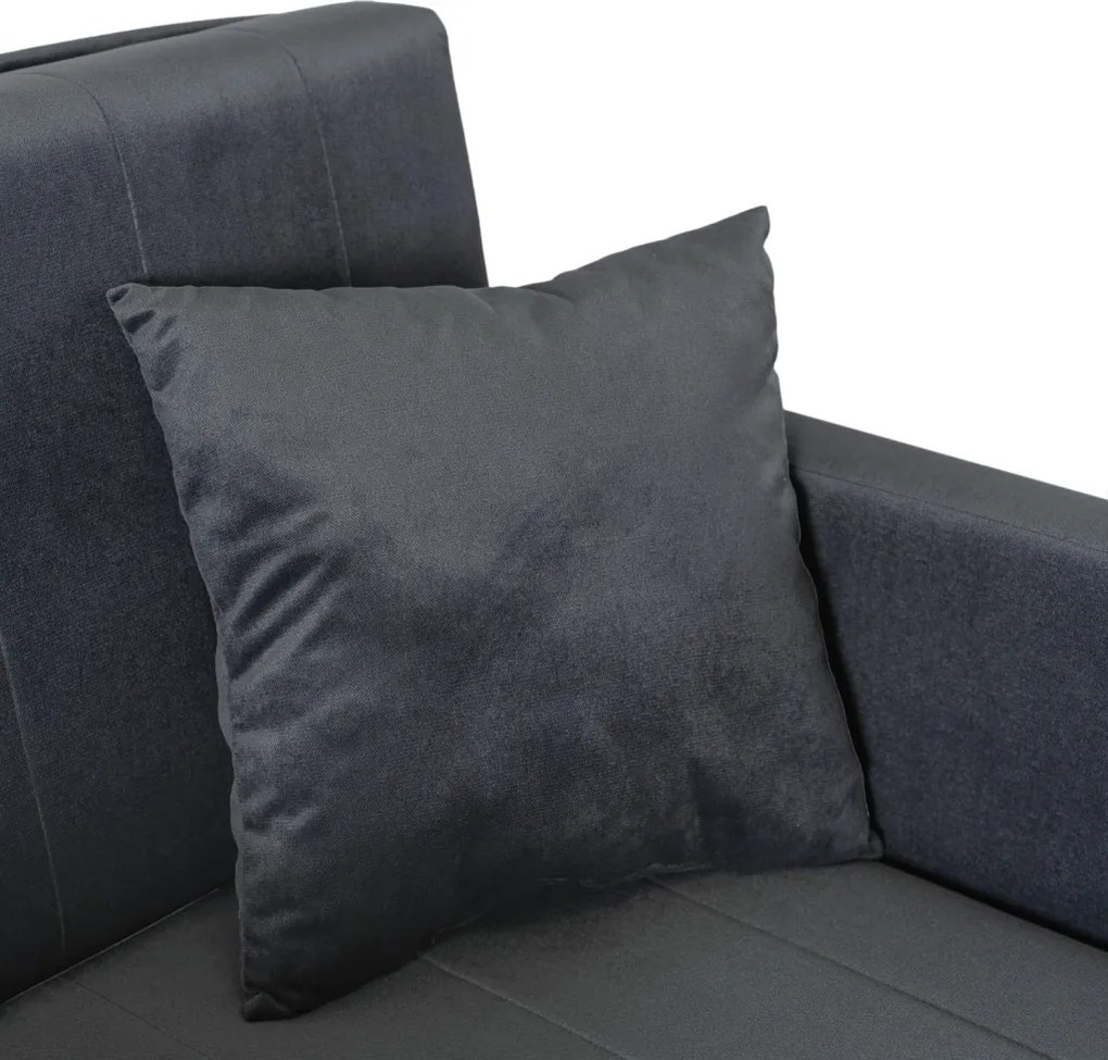 Egyszemélyes ágyazható fotel szürke, VERO