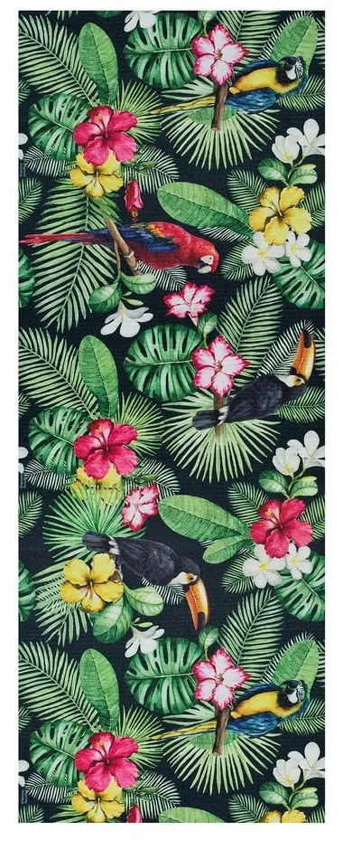 Zöld futószőnyeg 52x100 cm Sprinty Tropical – Universal