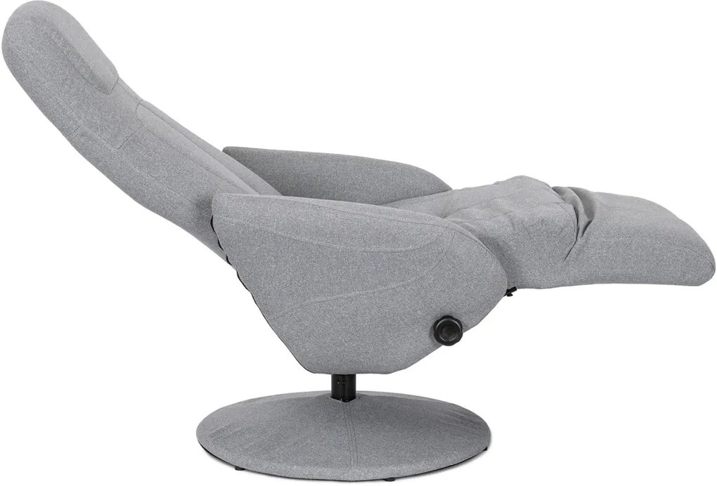 Modern Fotel Szürke Szövet Kárpittal. TONY