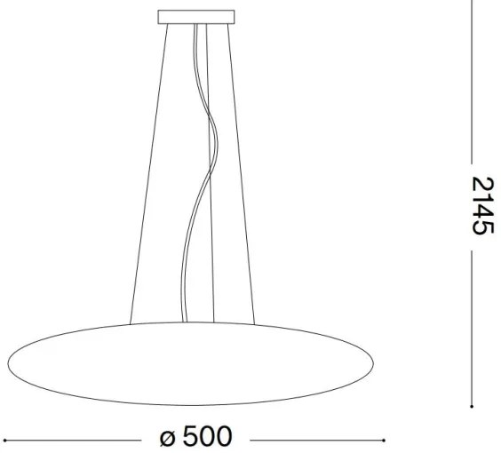 Ideal Lux - Csillár zsinóron SMARTIES 3xE27/42W/230V 50 cm