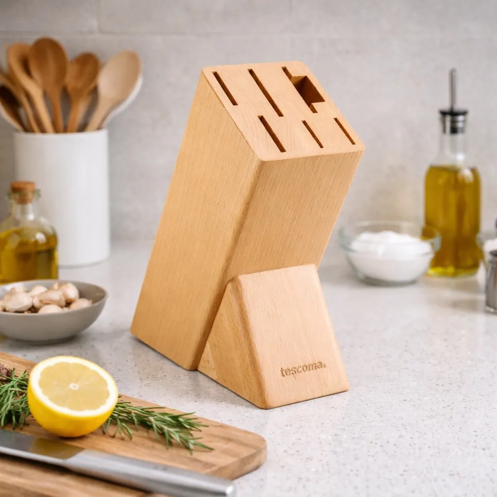 Tescoma NOBLESSE blokk 6 késhez, ollóhoz/élezőhöz, S