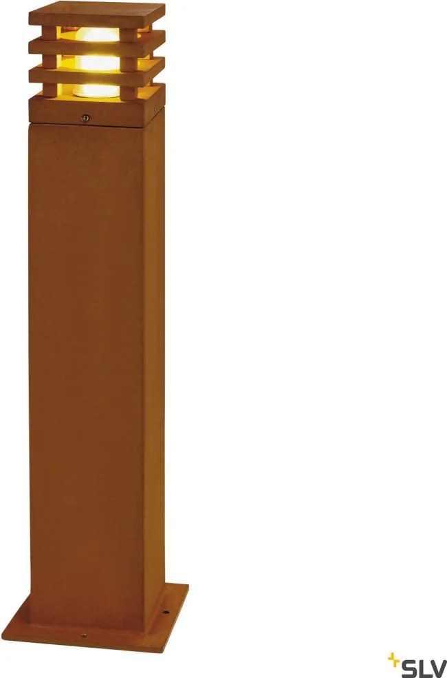 SLV 229421 RUSTY Modern Kültéri Állólámpa Rozsdás E27 IP55