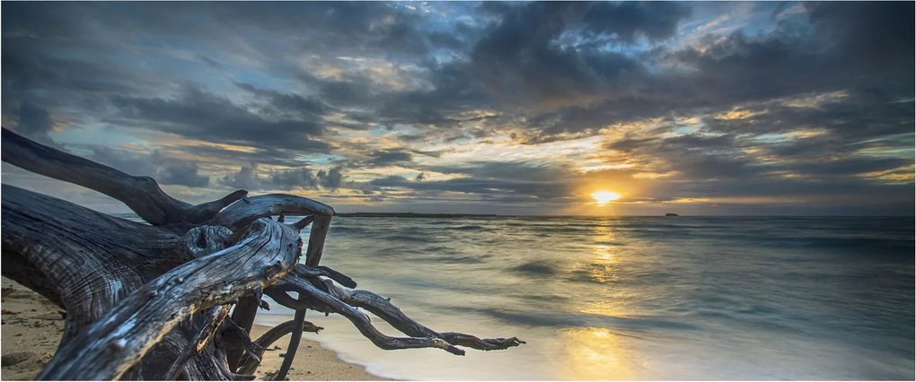 Tenger naplementekor képe (120x50 cm)