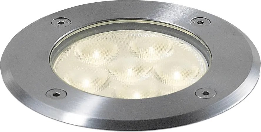 NOVOLUX 183A-L0206A-30 LOO Kültéri Talajba Építhető Lámpa Ezüst LED IP67