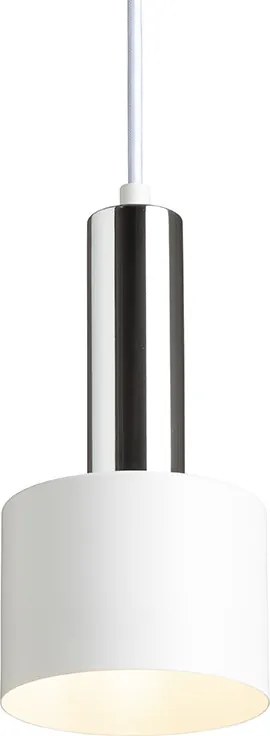 RENDL GIULIA 12 függőlámpa fehér króm 230V LED E27 11W