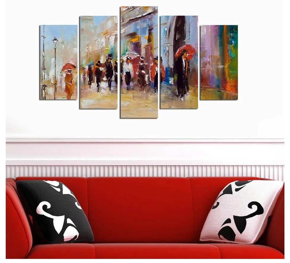 Kép szett 5 db-os 20x60 cm – Wallity