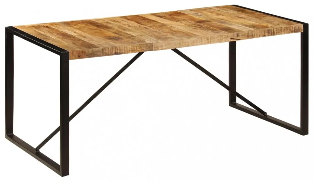 tömör mangófa étkezőasztal 180 x 90 x 75 cm