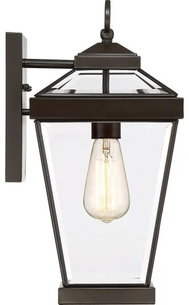 Quoizel QZ-RAVINE2-M-Kültéri fali lámpa RAVINE 1xE27/60W/230V IP44 barna