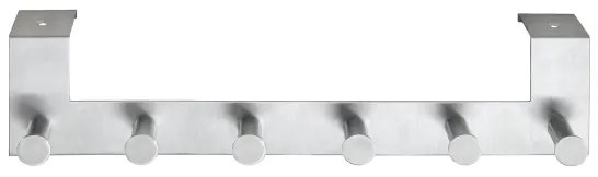 WENKO 22804100-CELANO akasztó 39x11 cm rozsdamentes acél/ezüst