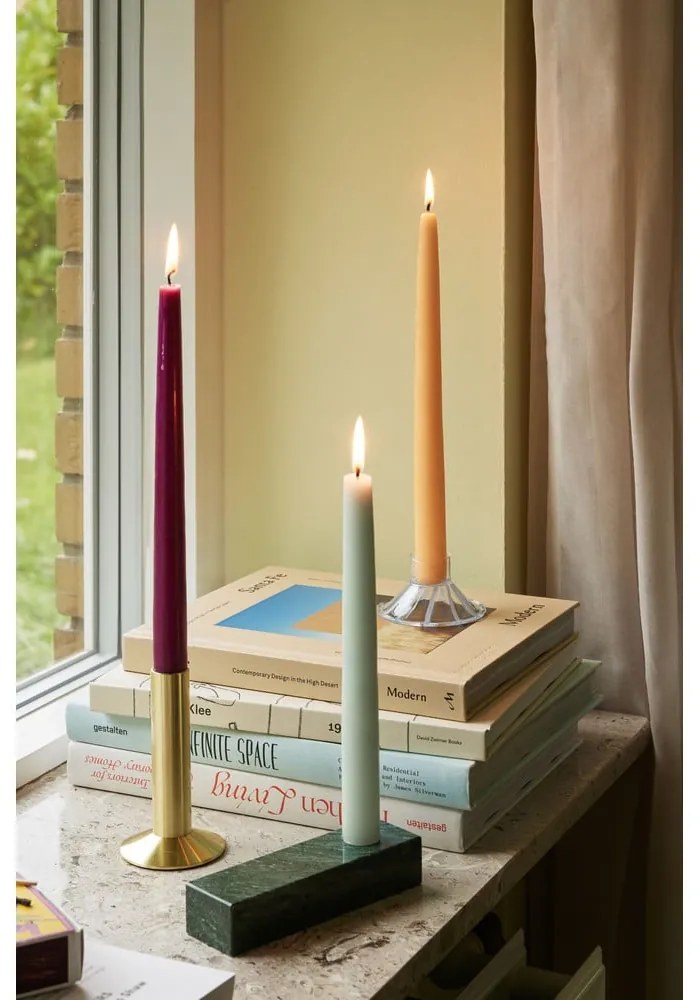 Kő gyertyatartó Brick – Hübsch