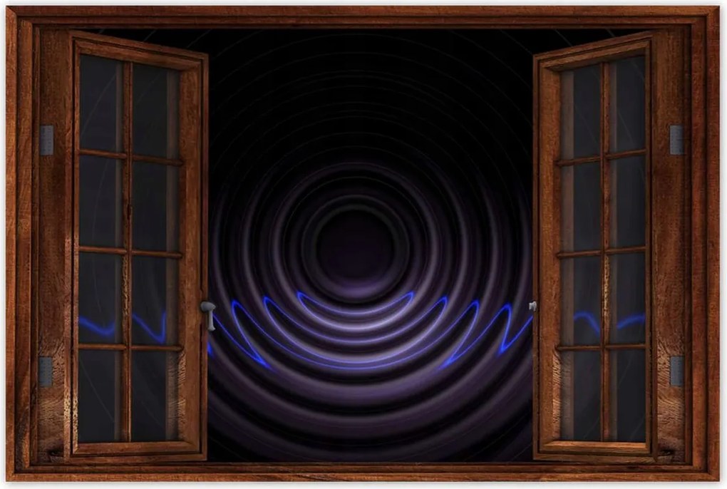 Poszterek 90x60 Zenei hullámok