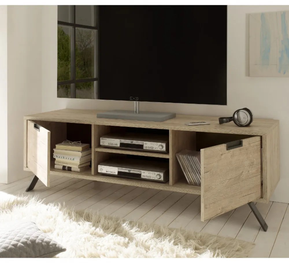 PALMA Sherwood tölgy TV szekrény 2 ajtós 156cm