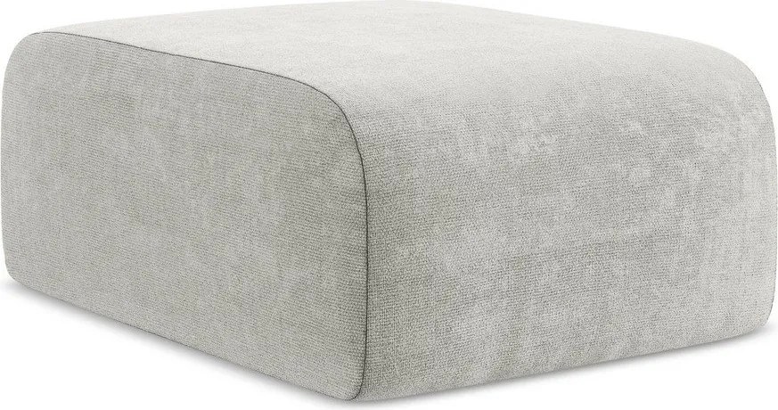 Világosszürke zsenília lábtartó Lani – Makamii