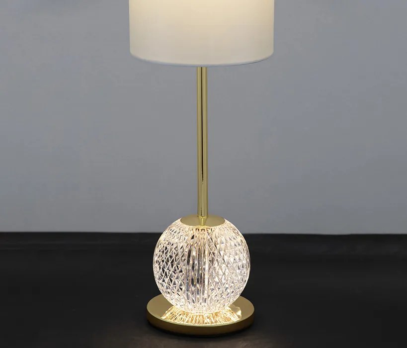 Asztali Lámpa Arany BRILLANTE NOVA LUCE 9695210