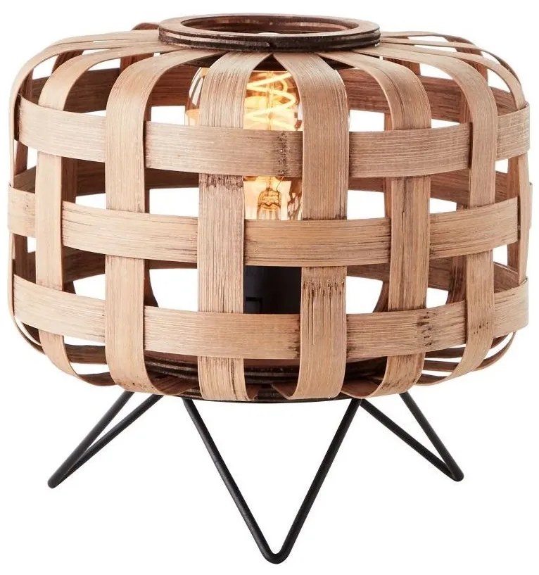 Brilliant - Asztali lámpa WOODLINE 1xE27/40W/230V bambusz