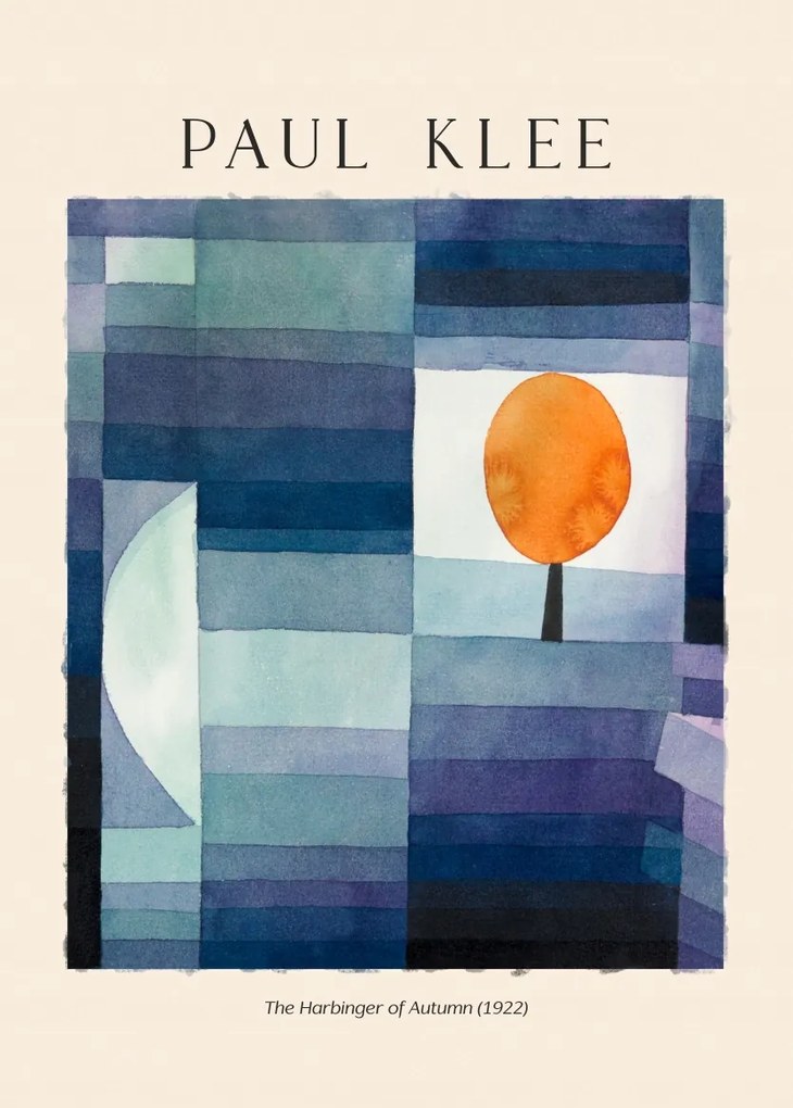 Paul Klee Az Ősz Hírnöke Poszter 40x50cm #239
