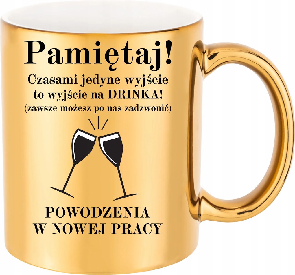 Arany Bögre Búcsúzás Kolléganő Távozása Ajándék+csomagolás