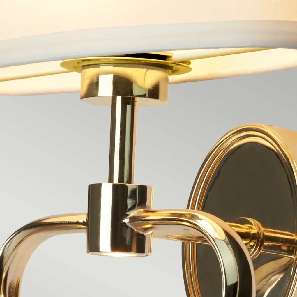 Elstead Lighting FALMOUTH BATH-FALMOUTH-FG Fali lámpa 1x3,5W/G9 + 1x1W/LED 320LM, 70LM IP44