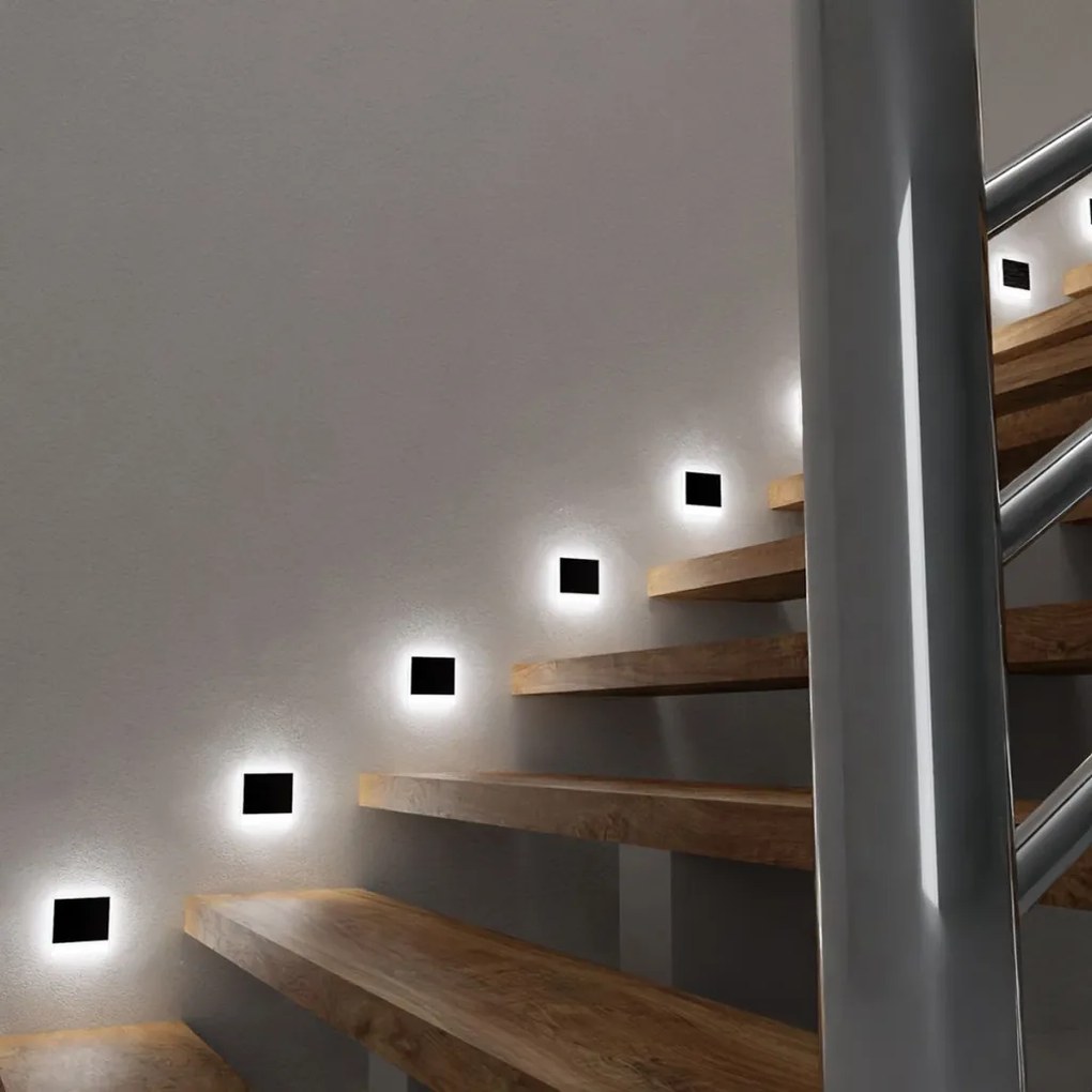 Eko Light BERG EKS603 Beépíthető lépcsőházi lámpa 1x0.6W/LED 4000K 14lm IP20