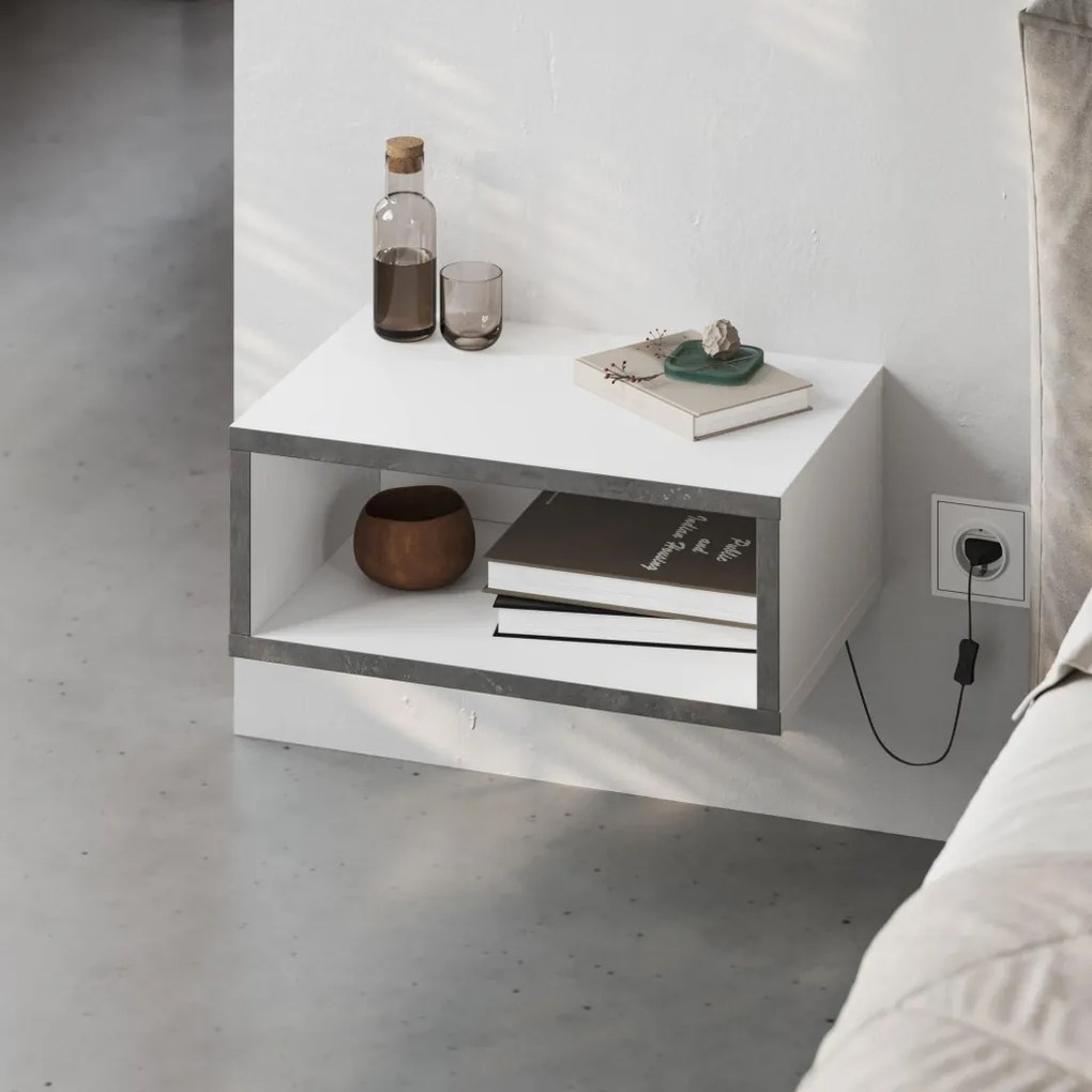 Brik - White, Retro Grey