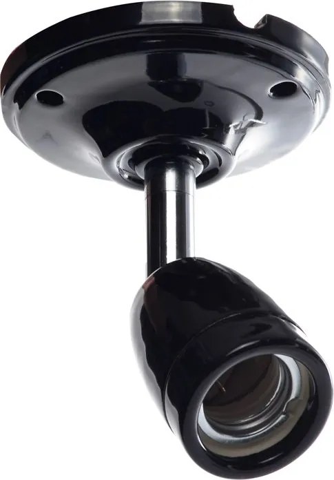 Kerámia Fali Lámpa, Állítható, Mennyezeti, Fekete