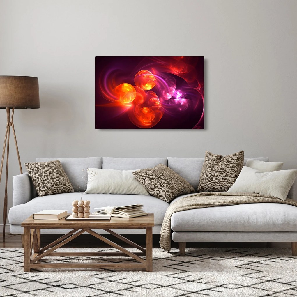 Modern absztrakció képe (90x60 cm)