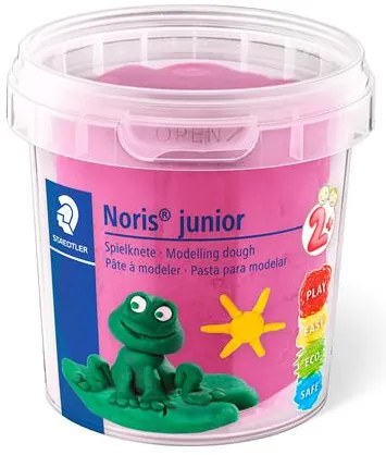 Modellező gyurma készlet, STAEDTLER Noris&reg; junior 813, 4 különböző neon szín (TS813FSLE)