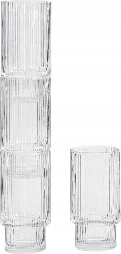 Lynnaso pohár szett átlátszó magas, 4 db 0,3 l Homla