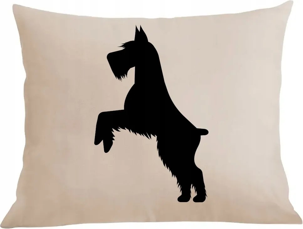 Párna+párnahuzat Kutya Terrier Ajándék