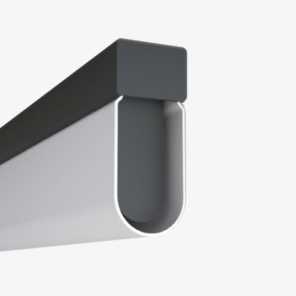 Lucis mennyezeti és fali lámpa Aula 30W Led 3000K akrilüveg szürke A