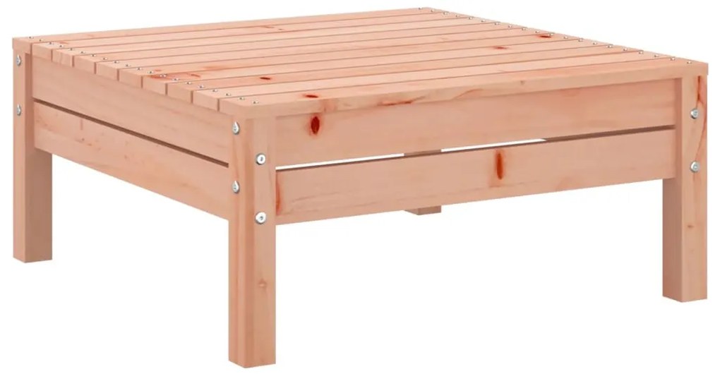 7 részes tömör duglászfenyő kerti társalgószett párnával