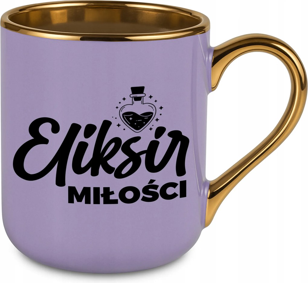 Bögre Elegant Lila Ajándék Párnak Neki Szerelem Elixír