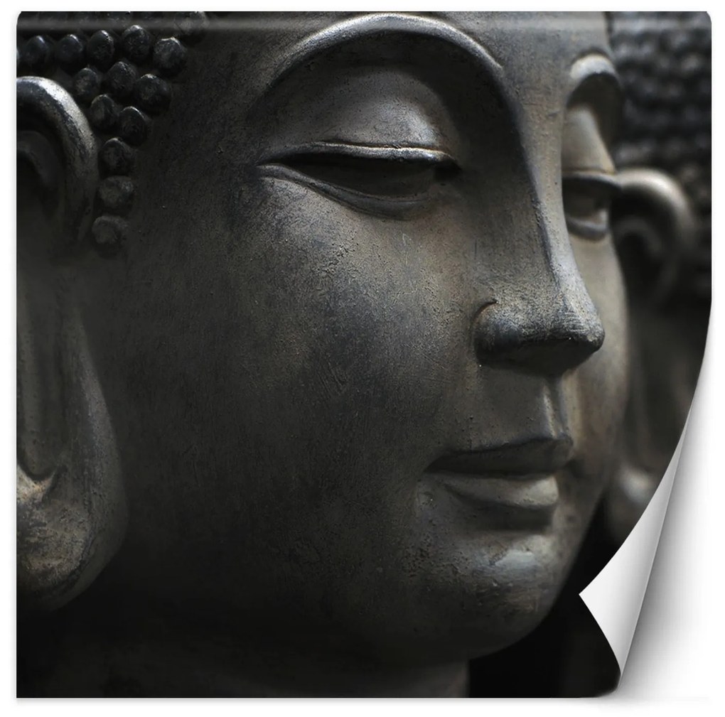 Gario Fotótapéta Buddha szobor bronzból Anyag: Vlies, Méret: 200 x 200 cm