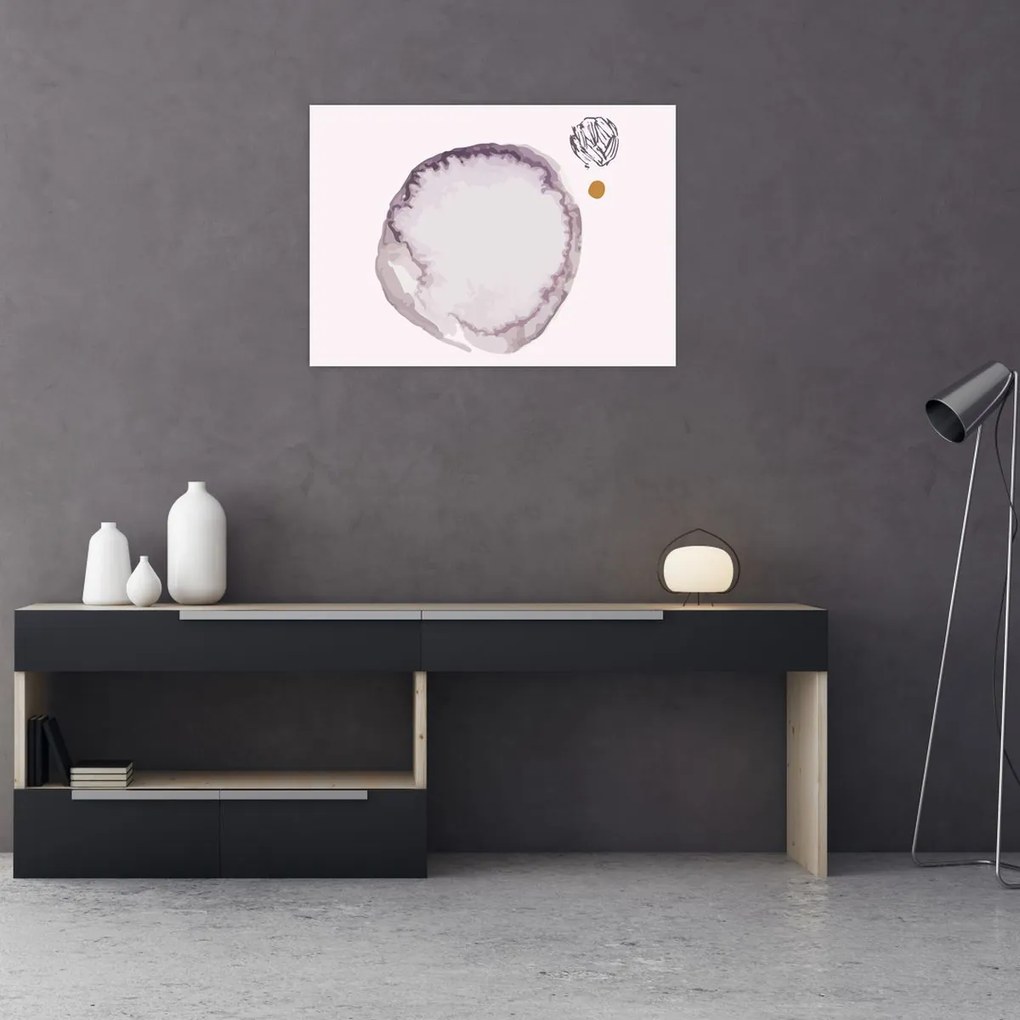 Kép - Lila minimalizmus N⁰4 (70x50 cm)