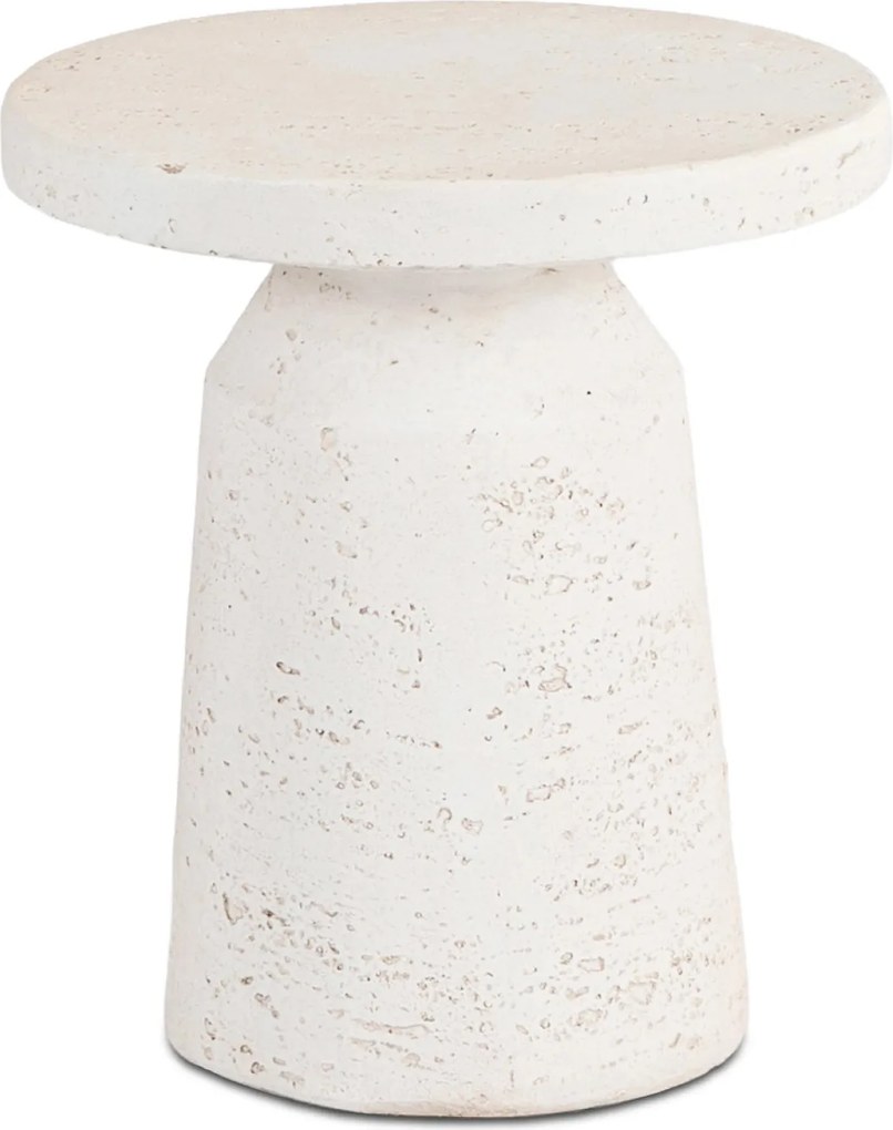 Modern dohányzóasztal DESS 38 cm, krémbézs