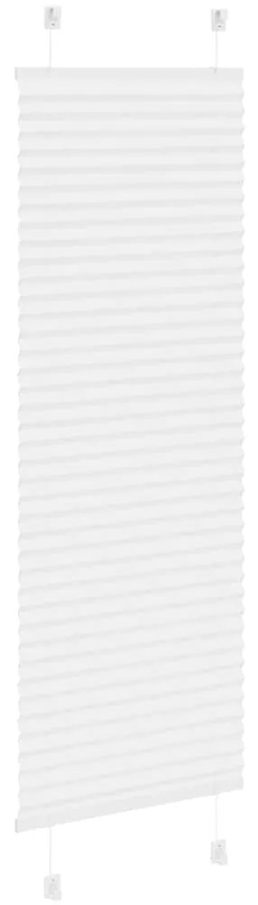 pliszírozott redőny Fehér 50x100 cm szövetszélesség 49,4 cm