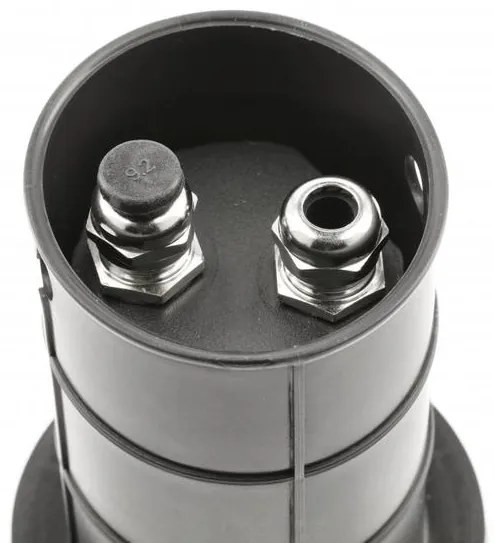 Lámpa Kerti lámpatest ALFA-O, kör, GU10 (max. 50W), IP67,  AC220-240V, 50/60Hz, (13x11cm), inox