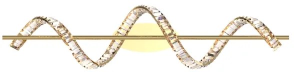 Zuma Line MX3170-1-3GT - ATHESA LED csillár rúdon, 24,5W, 2700-6000K, DO