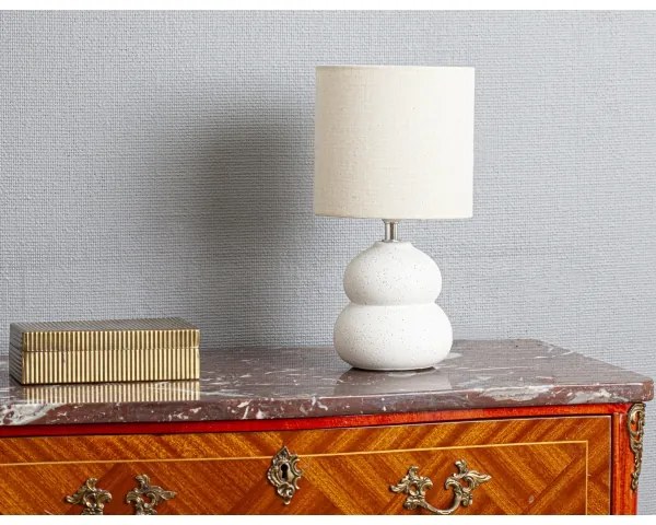 Cottex 8000120-5000 - LUCIE asztali lámpa 1xE14/8W/230V krémszínű