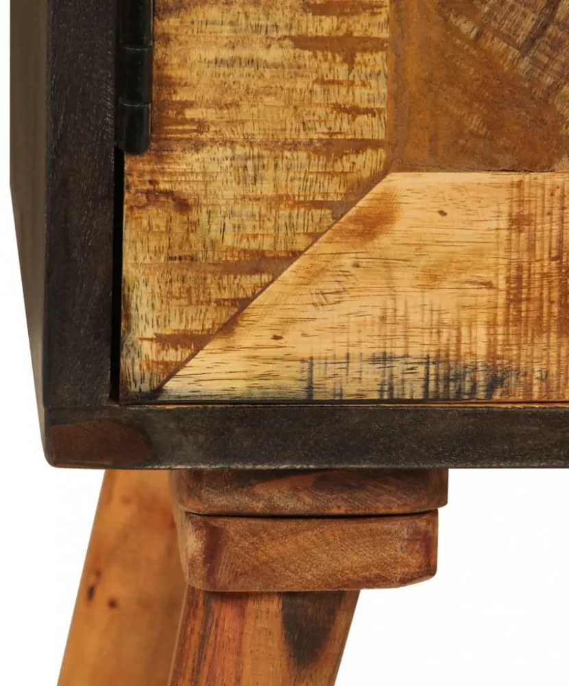 tömör mangófa tálalószekrény 85 x 30 x 75 cm