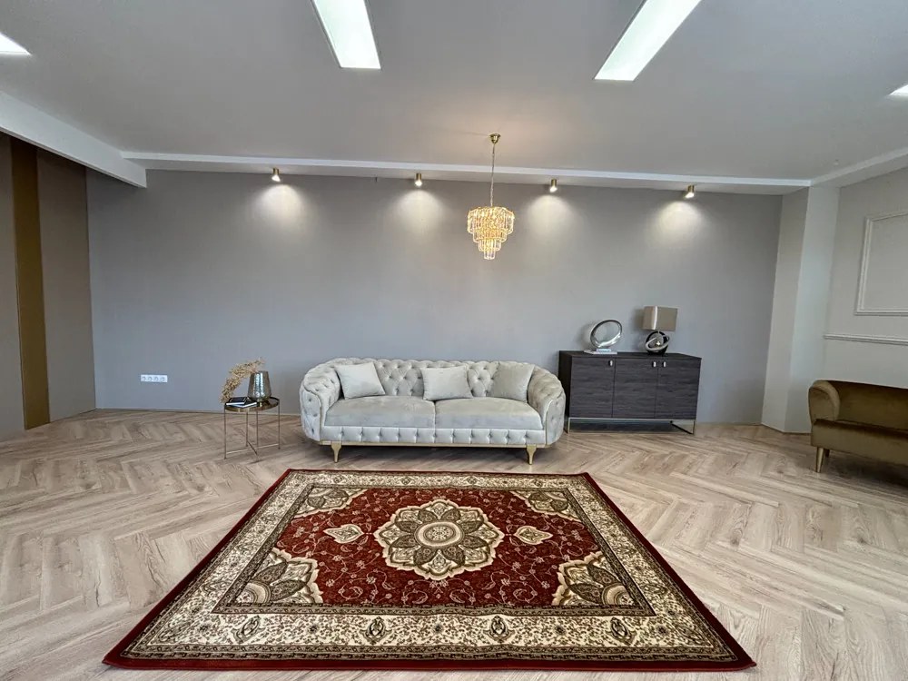 Aristocrat 0083 klasszikus mintájú világos piros szőnyeg 60x220 cm